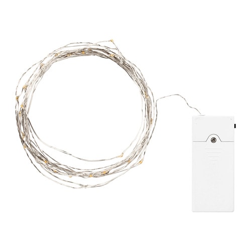 IKEA VISSVASS LED string light with 40 lights Model Image