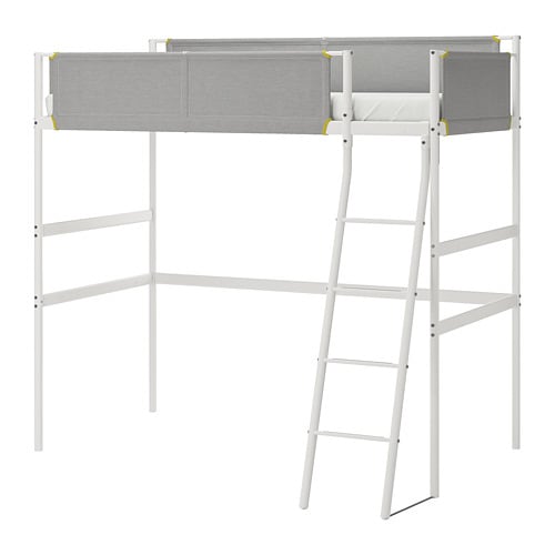 IKEA VITVAL loft bed frame Model Image