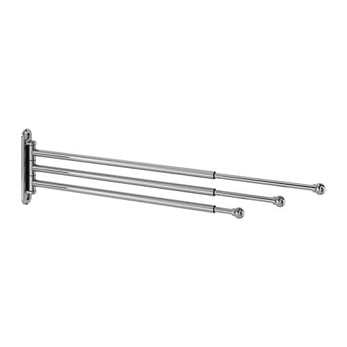 IKEA VOXNAN towel holder, 3 bars Model Image