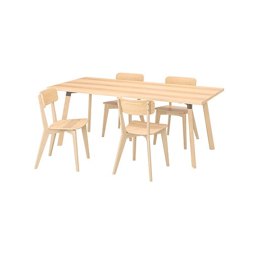 IKEA YPPERLIG / LISABO table and 4 chairs Model Image