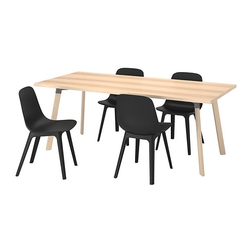 IKEA YPPERLIG / ODGER table and 4 chairs Model Image