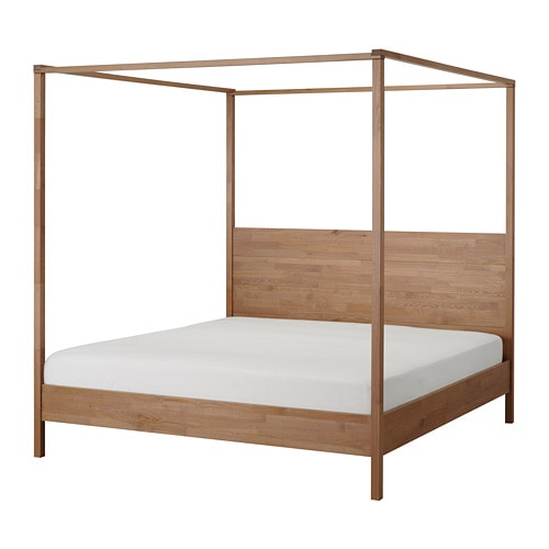 IKEA YTTERVÅG four-poster bed frame Model Image