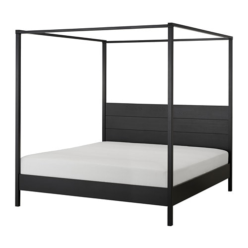 IKEA YTTERVÅG four-poster bed frame Model Image