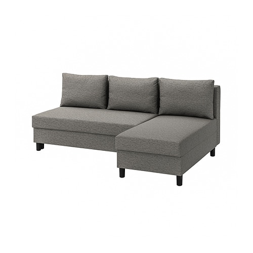 IKEA ÄLVDALEN 3-seat sleeper sofa with chaise Model Image