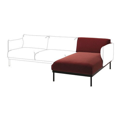 IKEA ÄPPLARYD chaise section Model Image