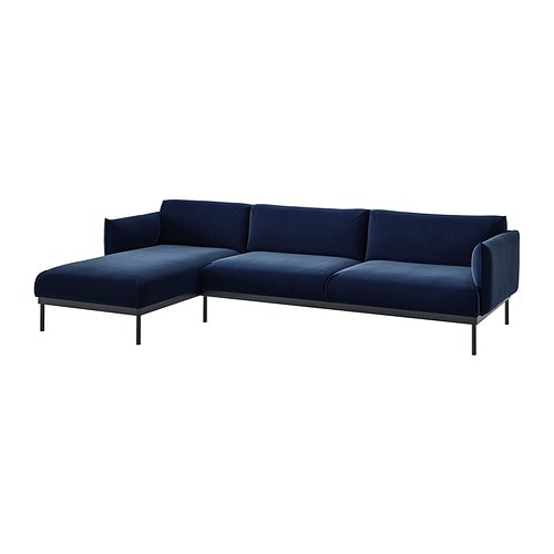 IKEA ÄPPLARYD sectional, 4-seat with chaise Model Image