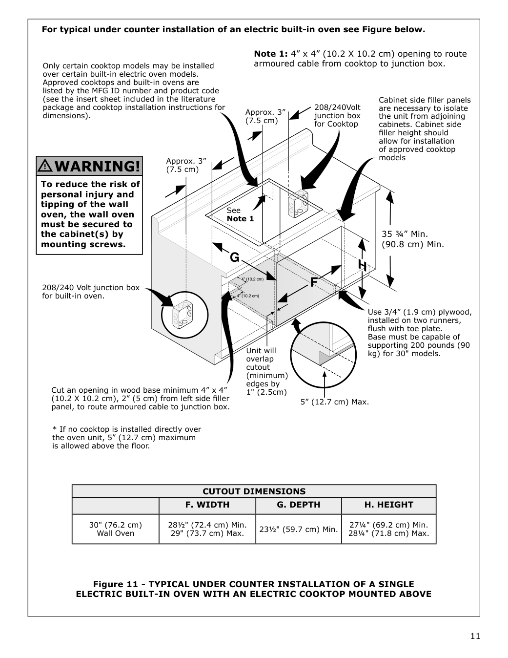 Assembly instructions for IKEA Blackstad induction cooktop black | Page 11 - IKEA BLACKSTAD induction cooktop 705.405.33