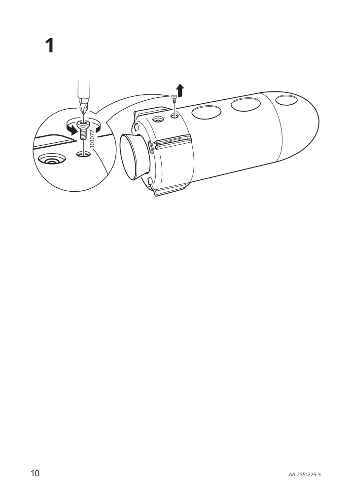 Assembly instructions for IKEA Aftonsparv led table lamp rocket multicolor | Page 10 - IKEA AFTONSPARV LED table lamp 005.552.26