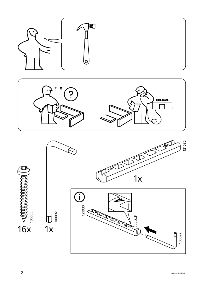 Assembly instructions for IKEA Agam junior chair white | Page 2 - IKEA AGAM junior chair 902.535.35