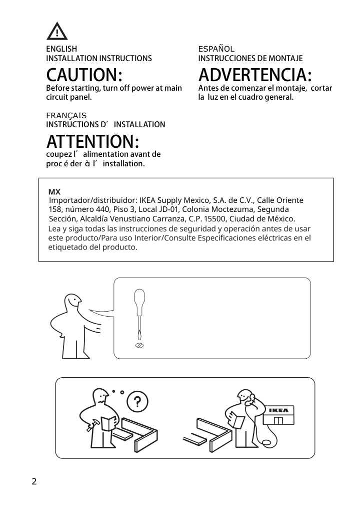 Assembly instructions for IKEA Agaralg pendant lamp glass | Page 2 - IKEA AGARALG pendant lamp 704.902.03