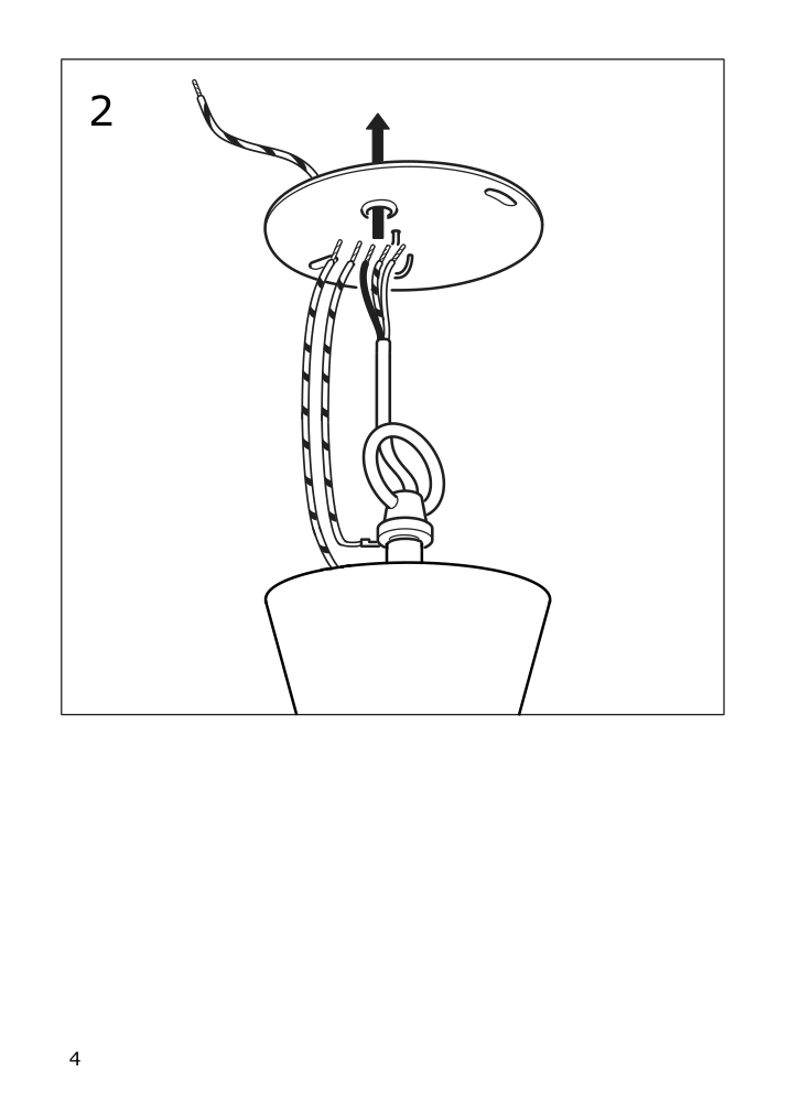 Assembly instructions for IKEA Agaralg pendant lamp glass | Page 4 - IKEA AGARALG pendant lamp 704.902.03