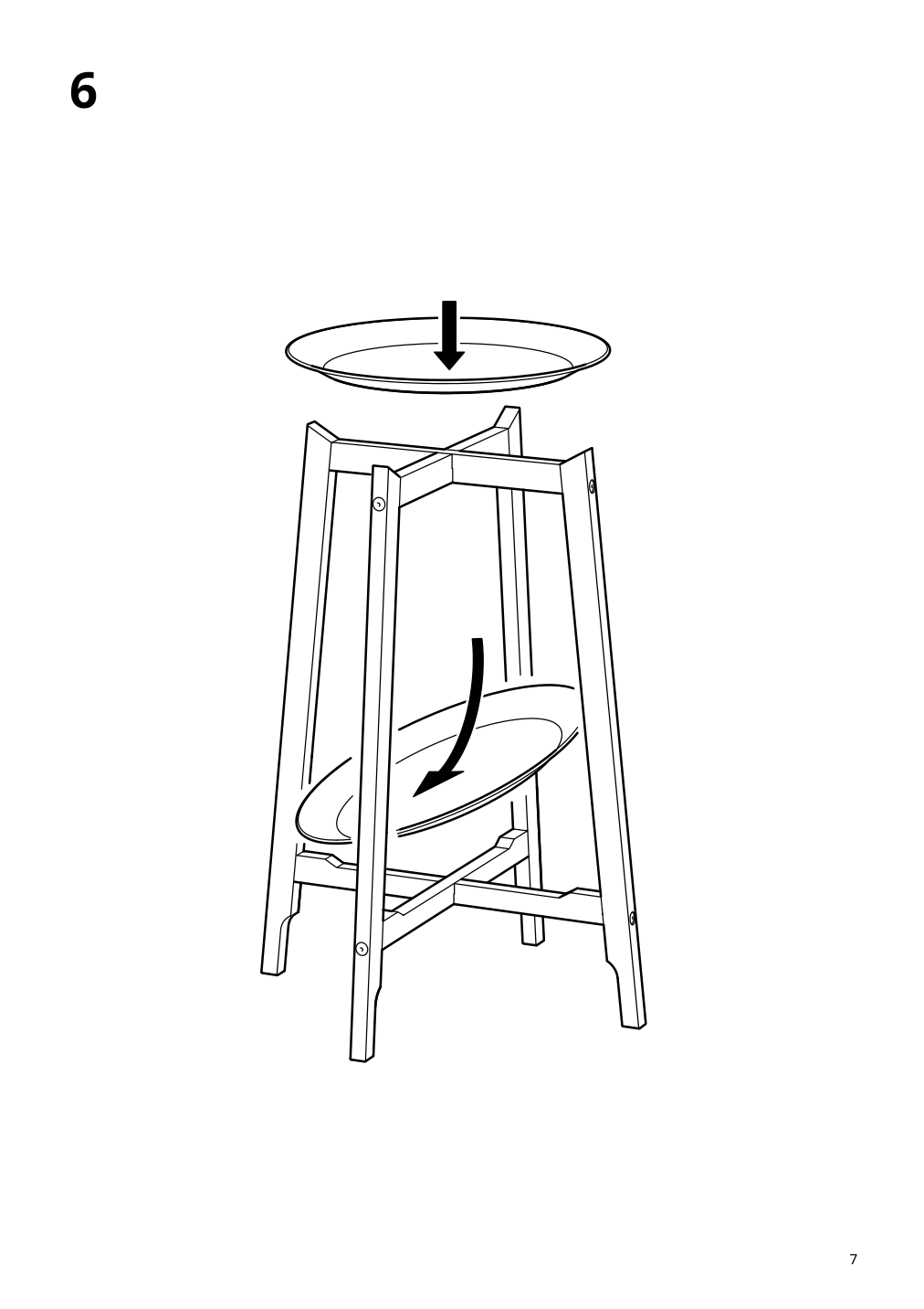 Assembly instructions for IKEA Alpvide plant stand gray | Page 7 - IKEA ALPVIDE plant stand 505.462.63