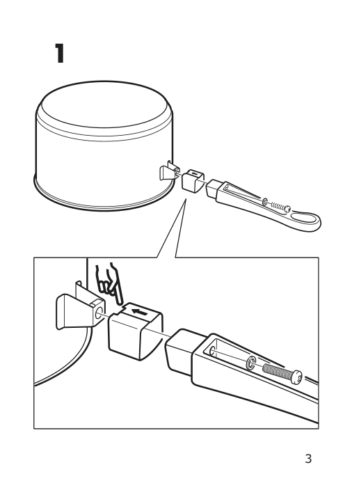 Assembly instructions for IKEA Annons 5 piece cookware set glass stainless steel | Page 3 - IKEA ANNONS 5-piece cookware set 902.074.02