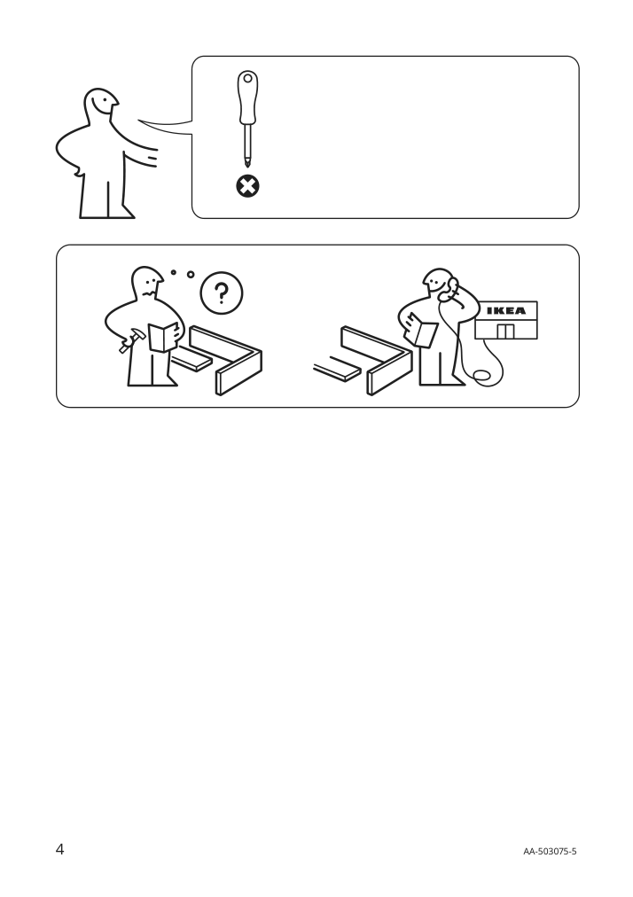 Assembly instructions for IKEA Aroed floor reading lamp turquoise | Page 4 - IKEA ARÖD floor/reading lamp 405.140.50