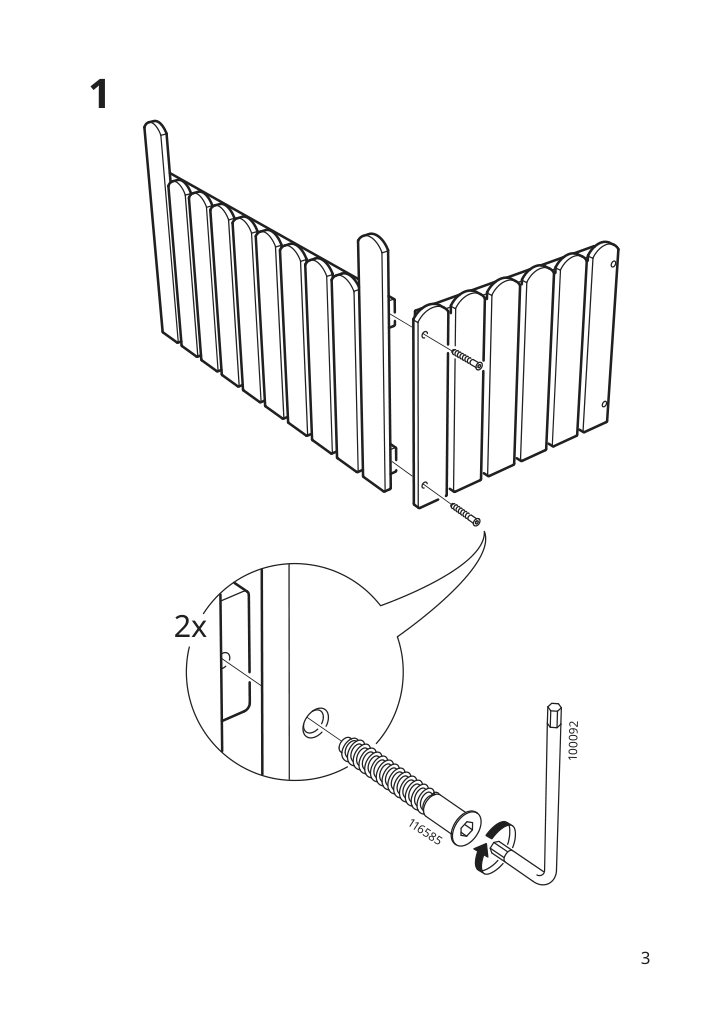 Assembly instructions for IKEA Askholmen flower box light brown stained | Page 3 - IKEA ASKHOLMEN flower box 302.586.73