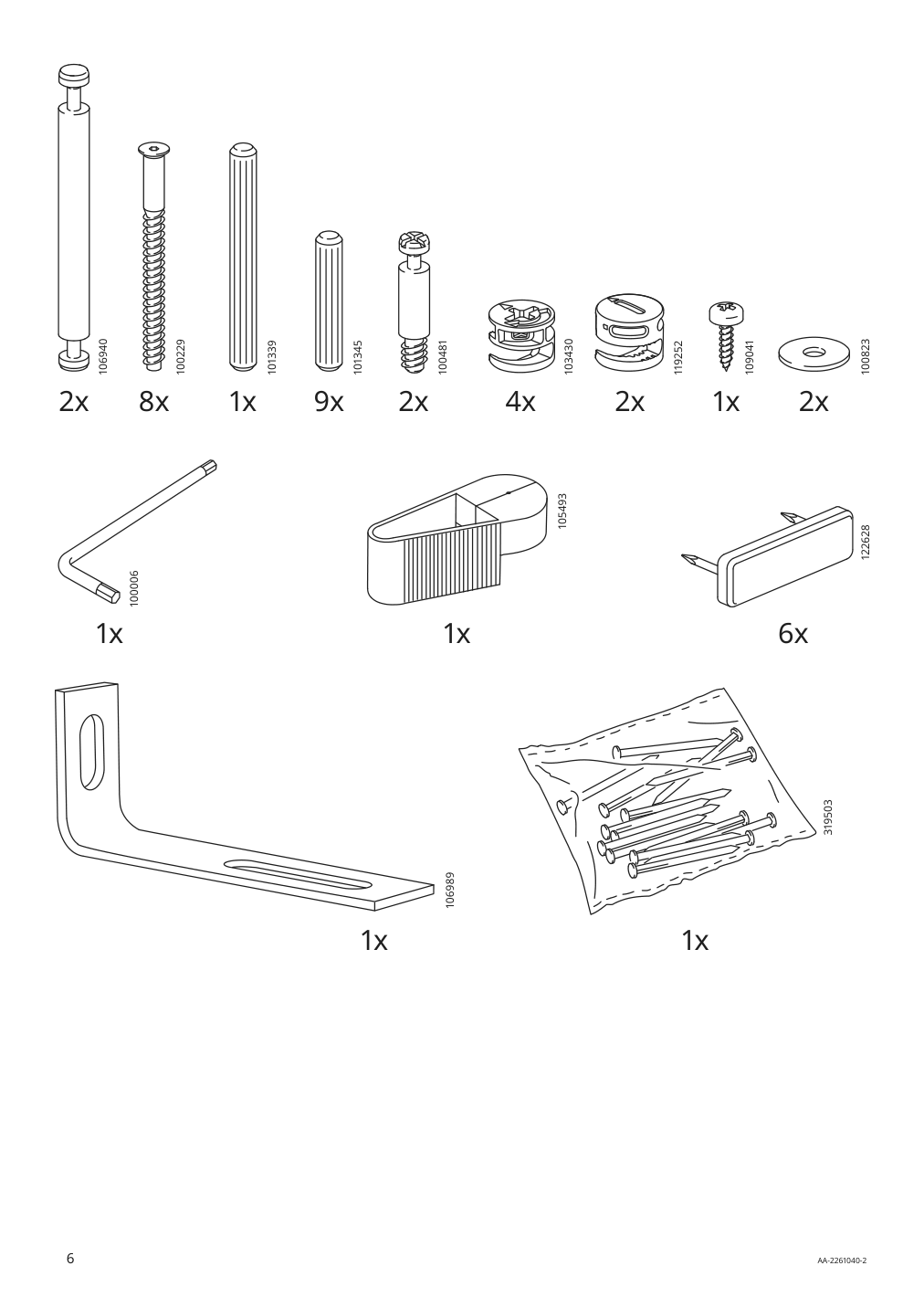 Assembly instructions for IKEA Baggebo tv unit white | Page 6 - IKEA BAGGEBO TV unit 004.963.50