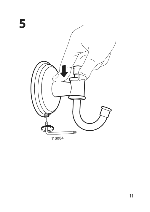 Assembly instructions for IKEA Balungen hook chrome plated | Page 11 - IKEA BALUNGEN hook 702.930.28