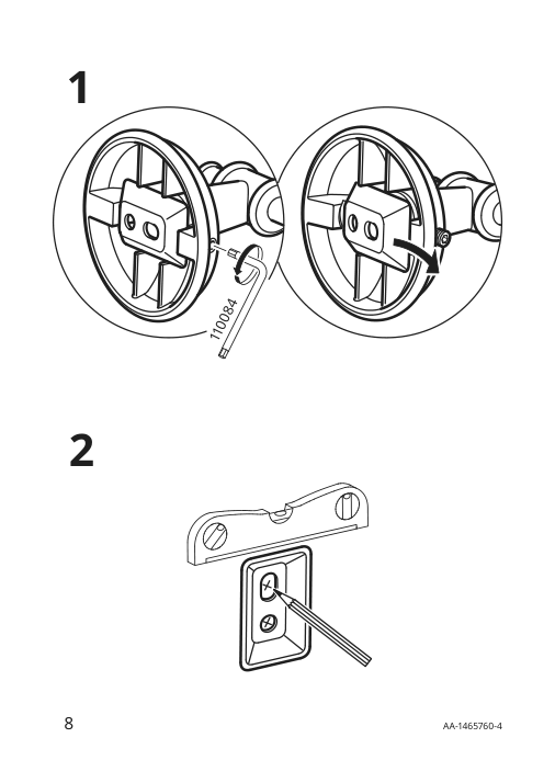 Assembly instructions for IKEA Balungen hook chrome plated | Page 8 - IKEA BALUNGEN hook 702.930.28