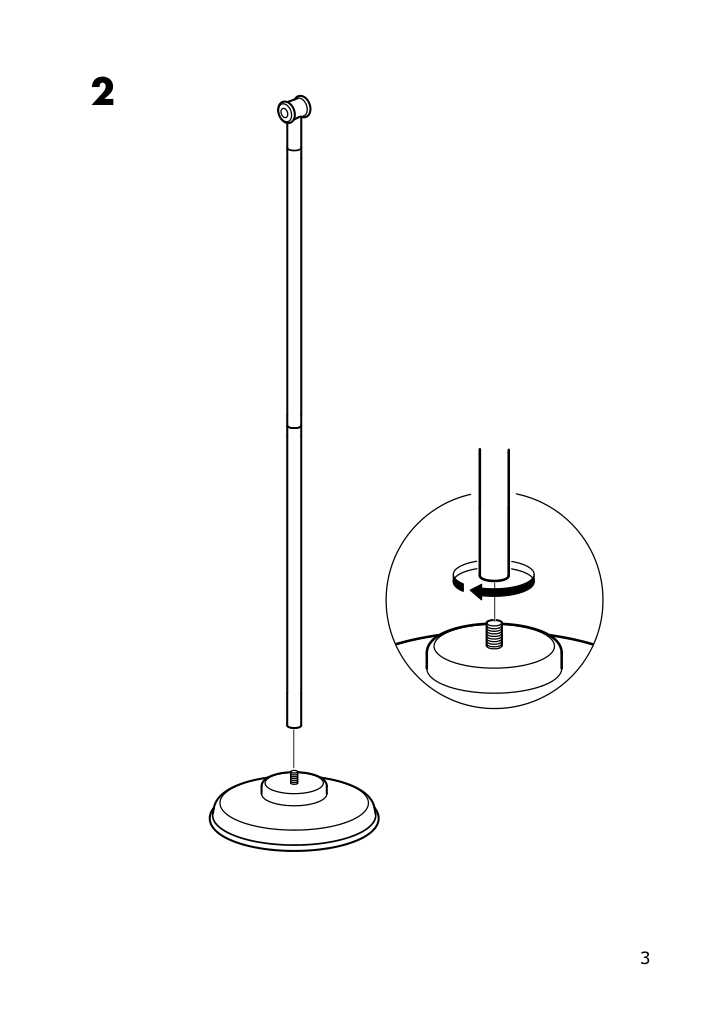 Assembly instructions for IKEA Balungen toilet roll holder chrome plated | Page 3 - IKEA BALUNGEN toilet roll holder 302.915.02