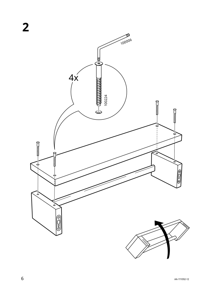 Assembly instructions for IKEA Bekvaem spice rack aspen | Page 6 - IKEA BEKVÄM spice rack 204.871.75