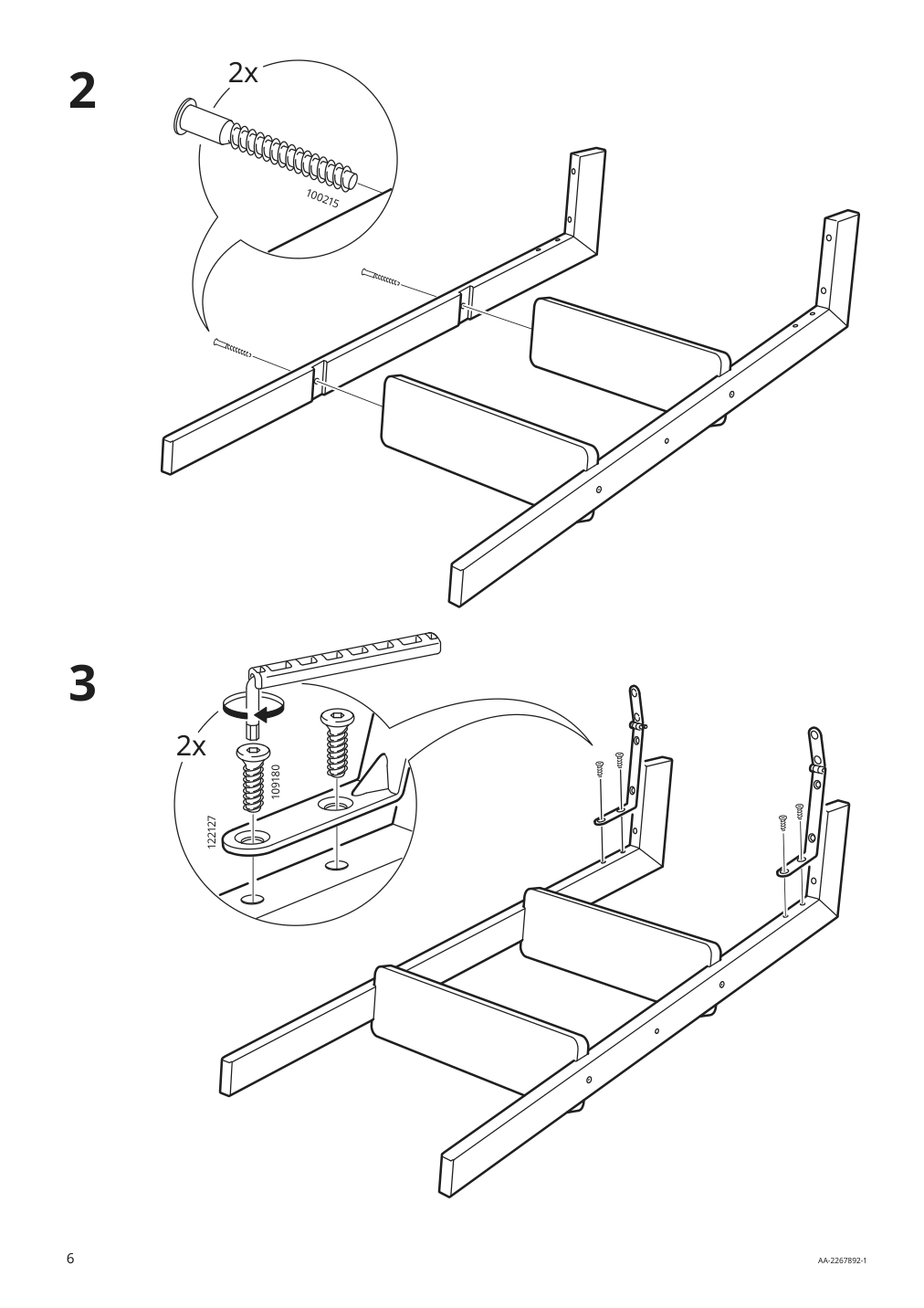 Assembly instructions for IKEA Bekvaem stepladder 3 steps black | Page 6 - IKEA BEKVÄM stepladder, 3 steps 902.198.29