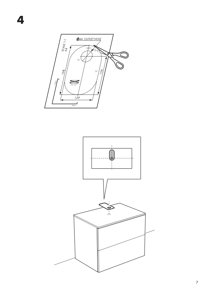 Assembly instructions for IKEA Besslingen countertop sink black matte | Page 7 - IKEA BESSLINGEN countertop sink 705.220.58