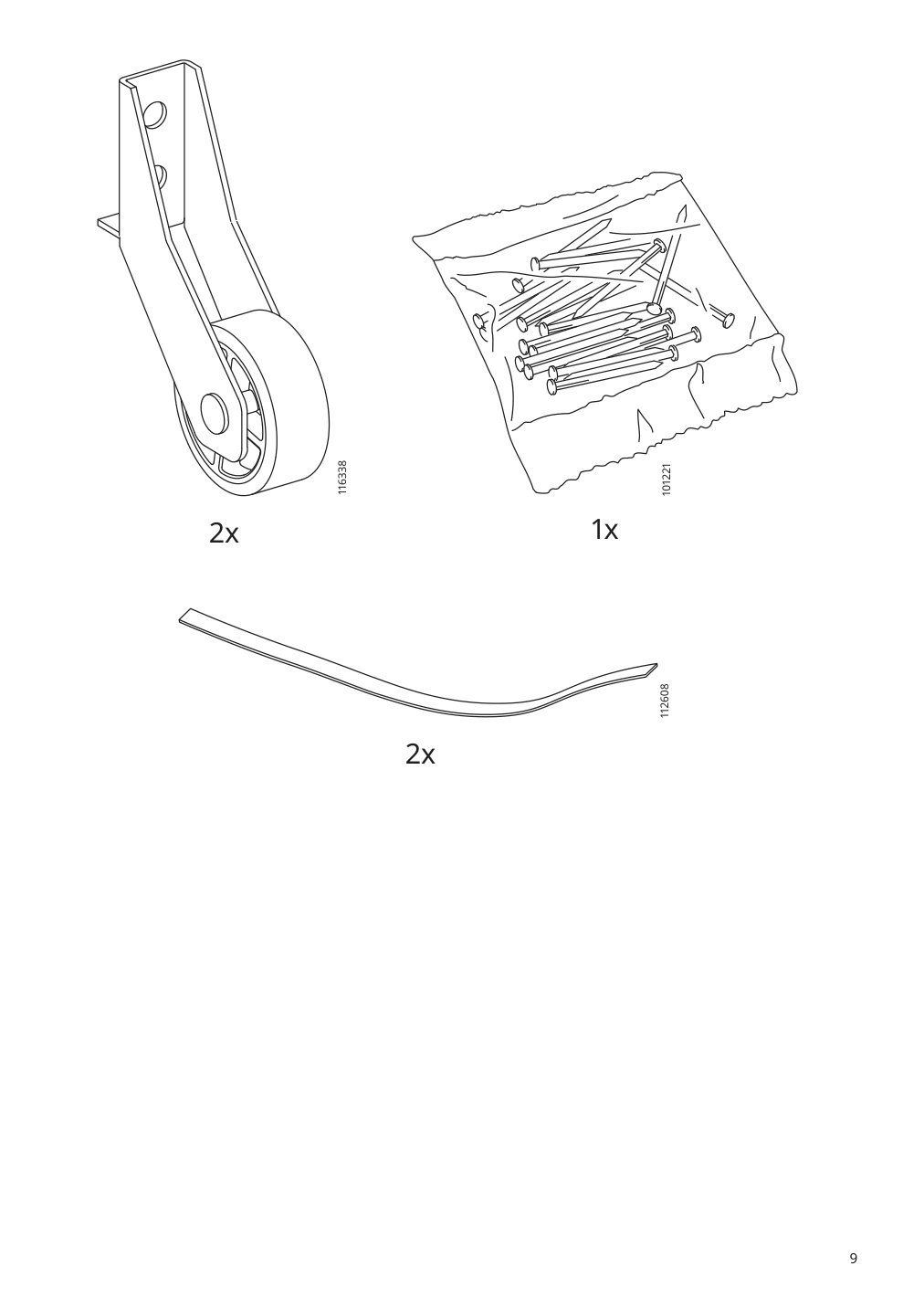 Assembly instructions for IKEA Besta burs tv unit high gloss white | Page 9 - IKEA BESTÅ BURS TV unit 905.660.27