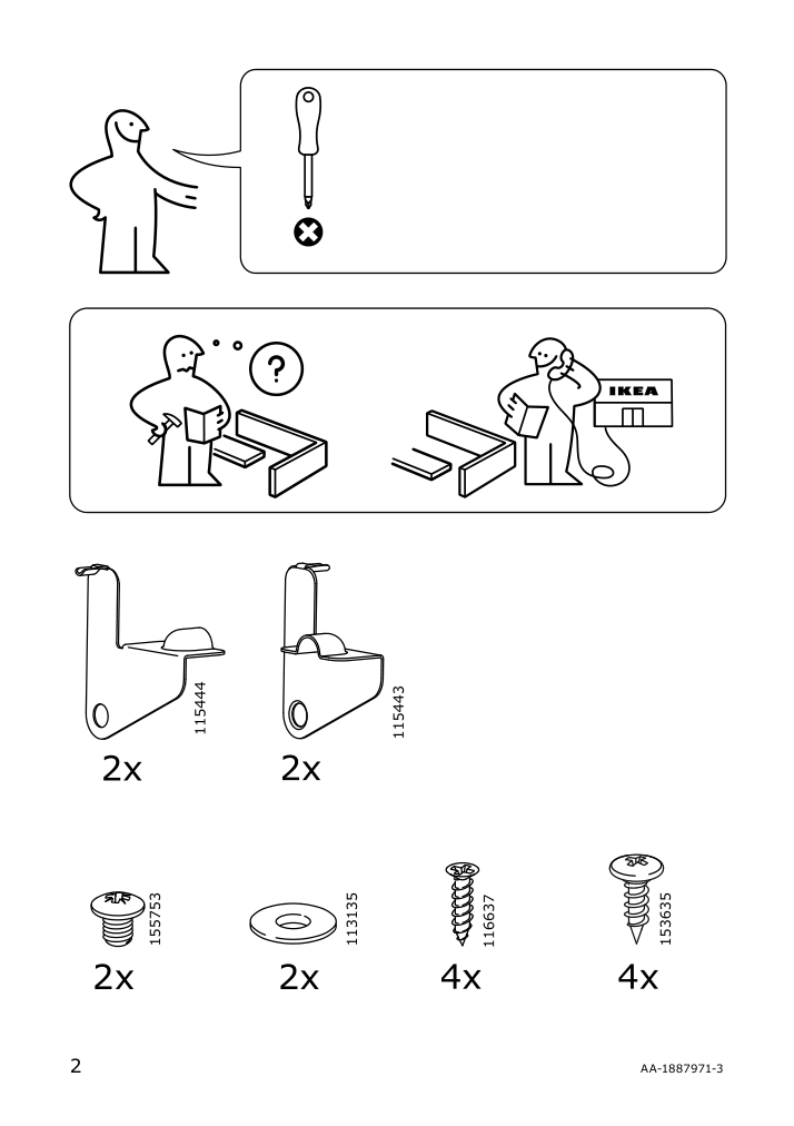 Assembly instructions for IKEA Besta drawer runner soft closing | Page 2 - IKEA BESTÅ TV bench with doors and drawers 995.560.38