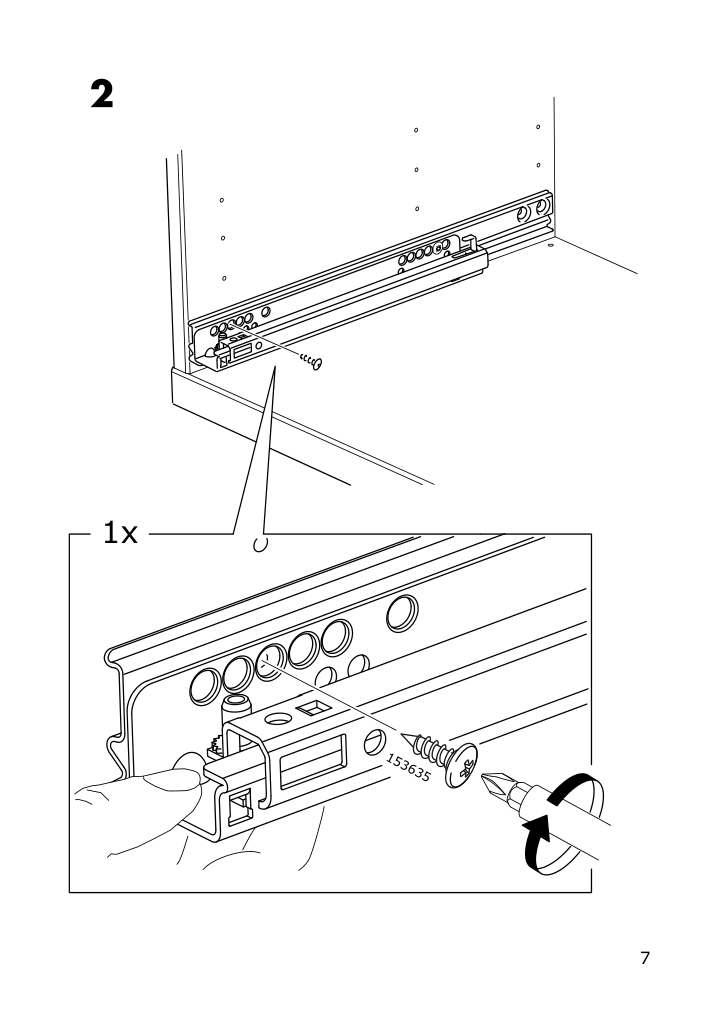 Assembly instructions for IKEA Besta drawer runner soft closing | Page 7 - IKEA BESTÅ TV storage combination/glass doors 994.887.99