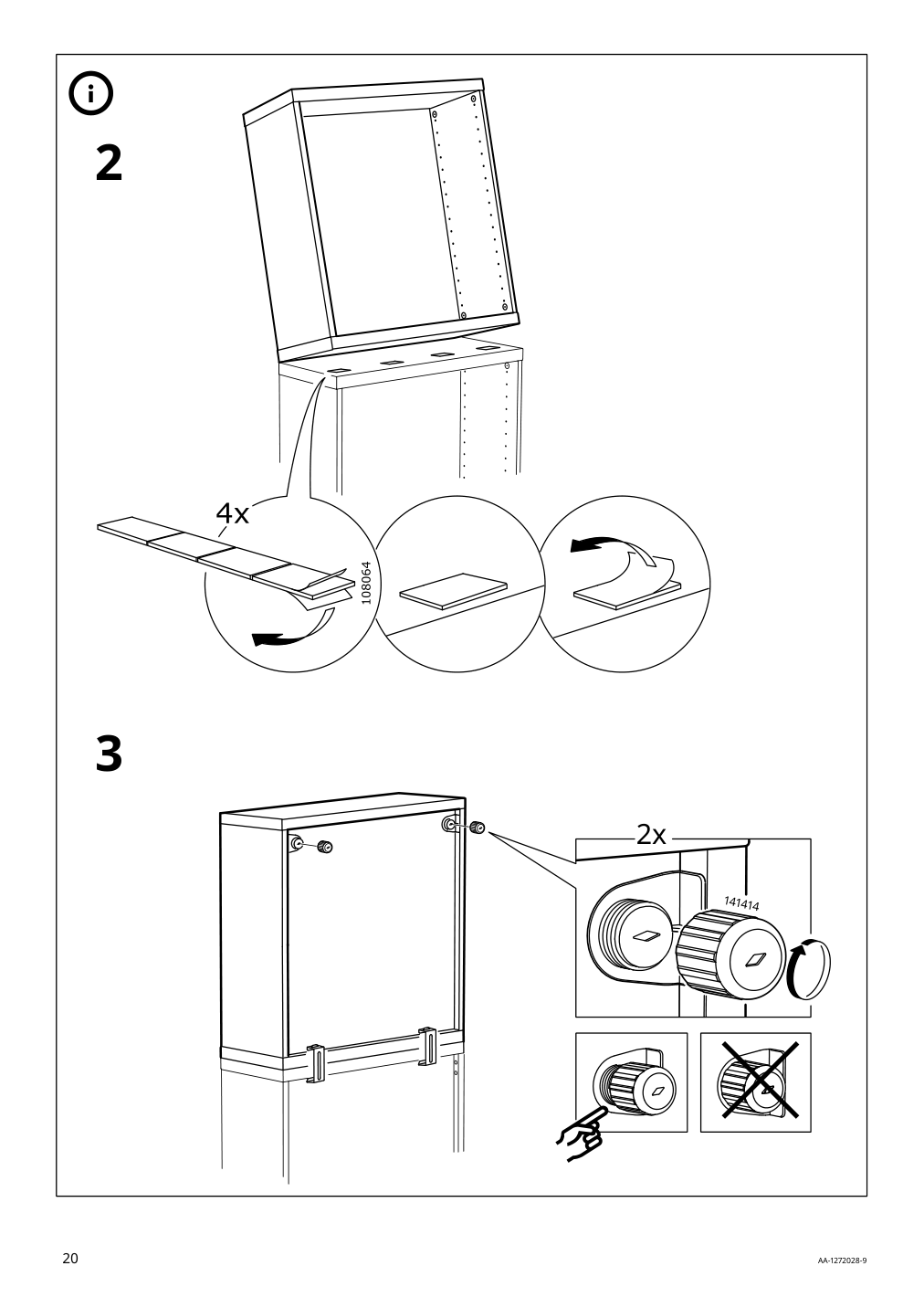 Assembly instructions for IKEA Besta frame black brown | Page 20 - IKEA BESTÅ / LACK TV storage combination 893.987.37