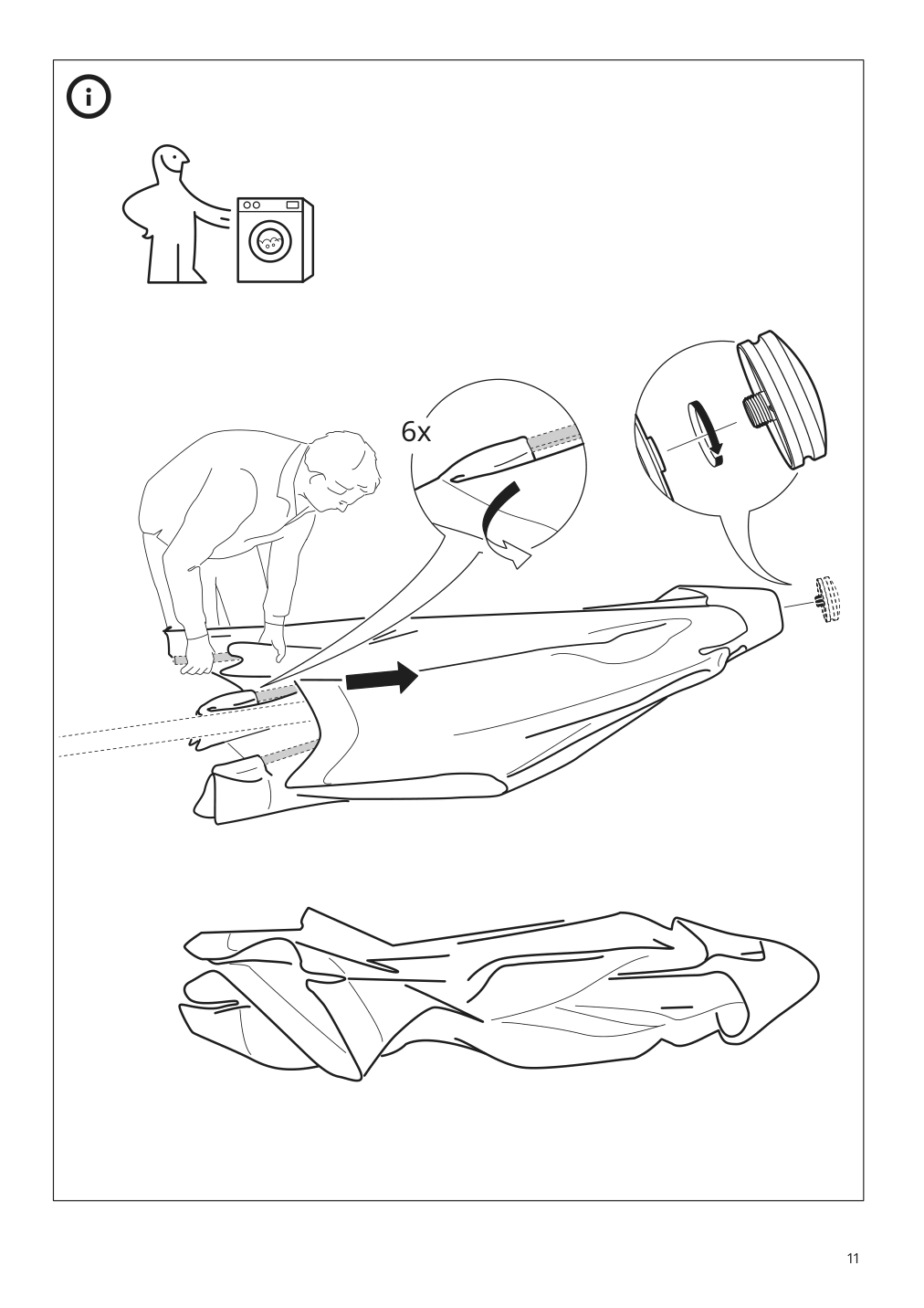 Assembly instructions for IKEA Betsoe umbrella frame tilting brown wood effect | Page 11 - IKEA BETSÖ / LINDÖJA umbrella with base 393.255.31