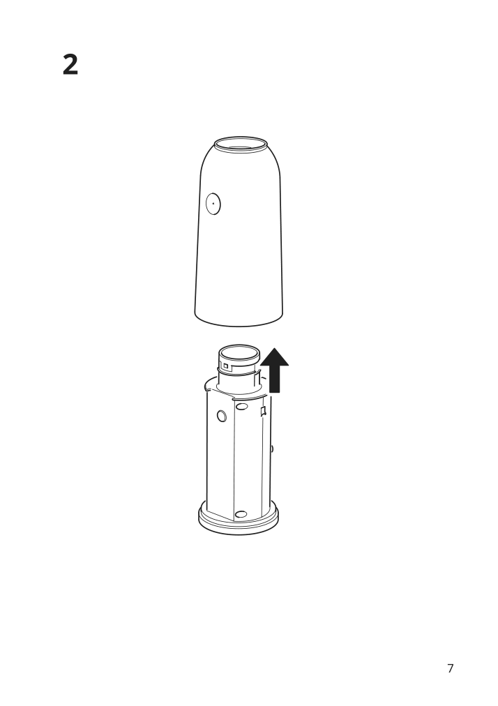 Assembly instructions for IKEA Bettorp led mobile lamp w wireless charging dimmable light gray blue | Page 7 - IKEA BETTORP LED mobile lamp w wireless charging 904.303.69