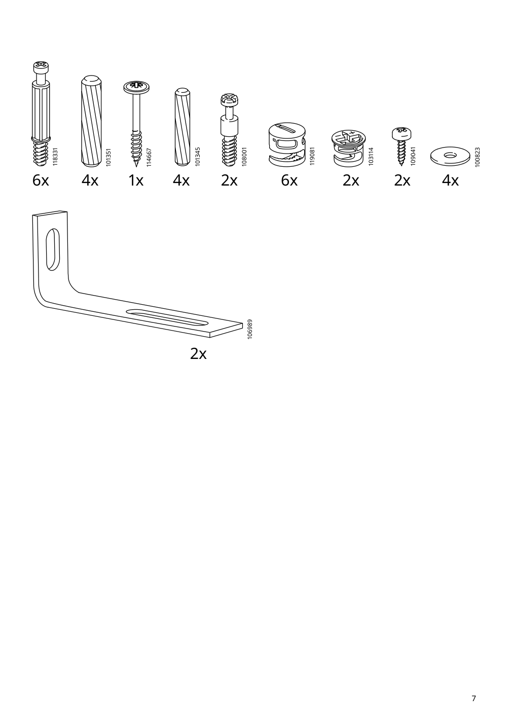 Assembly instructions for IKEA Billy height extension unit oak effect | Page 7 - IKEA BILLY / OXBERG bookcase w glass doors/ext unit 495.819.12