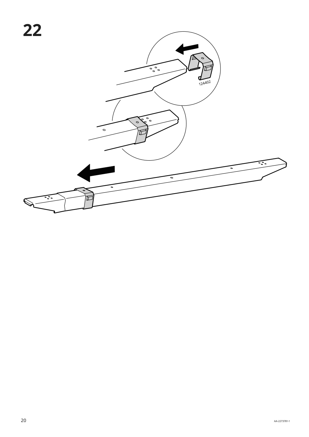 Assembly instructions for IKEA Bjoerksnaes bed frame birch birch veneer | Page 20 - IKEA BJÖRKSNÄS bed frame 895.016.97