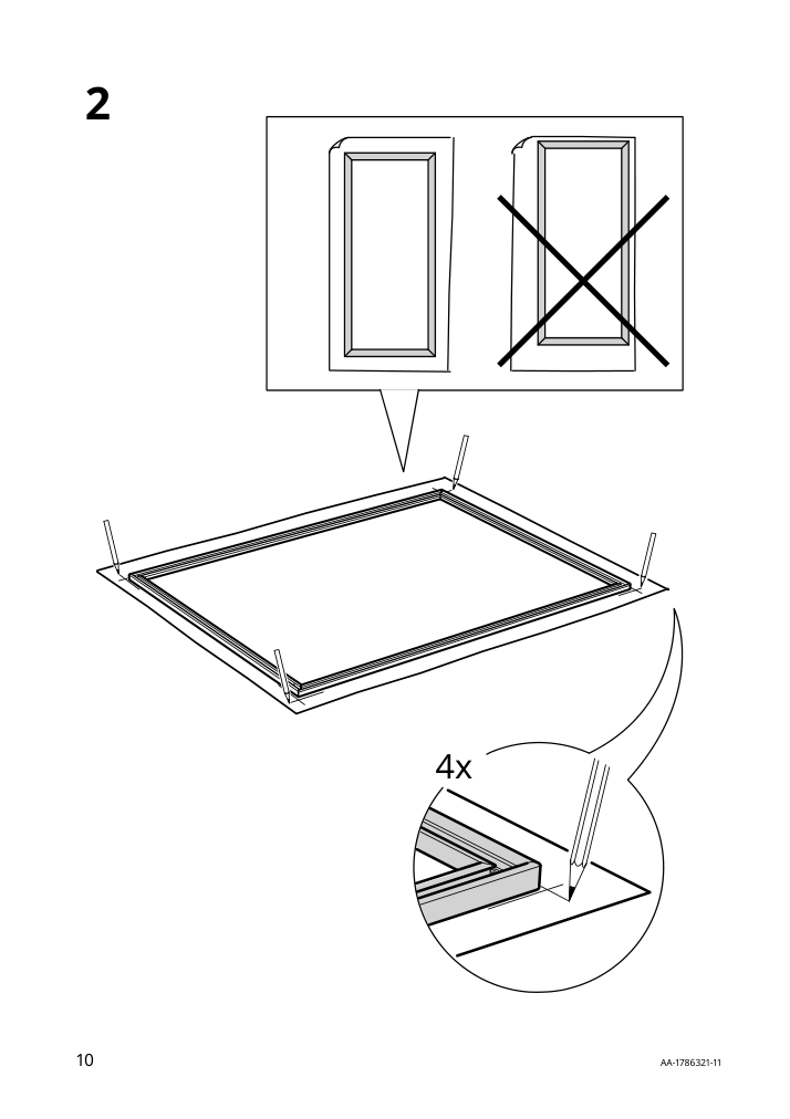 Assembly instructions for IKEA Bjoerksta picture look up | Page 10 - IKEA BJÖRKSTA picture and frame 994.716.14