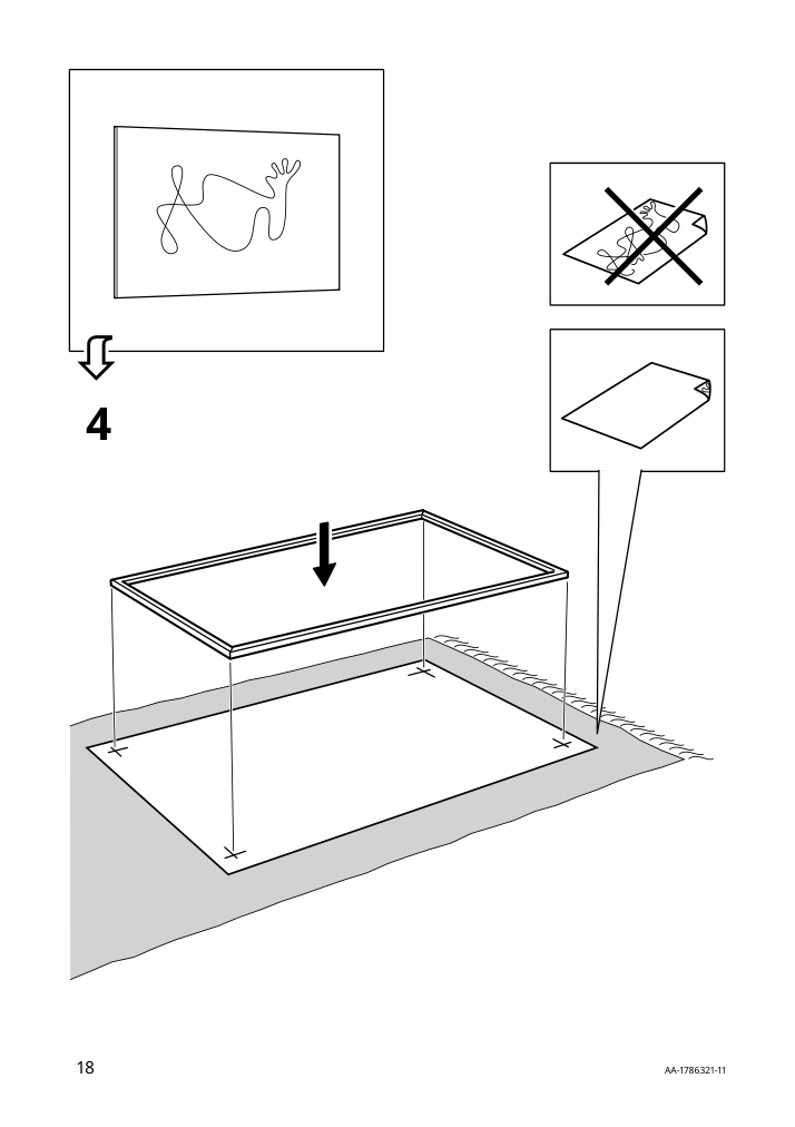 Assembly instructions for IKEA Bjoerksta picture look up | Page 18 - IKEA BJÖRKSTA picture and frame 994.716.14