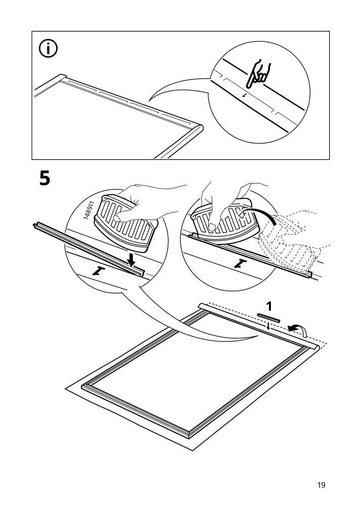 Assembly instructions for IKEA Bjoerksta picture look up | Page 19 - IKEA BJÖRKSTA picture and frame 994.716.14