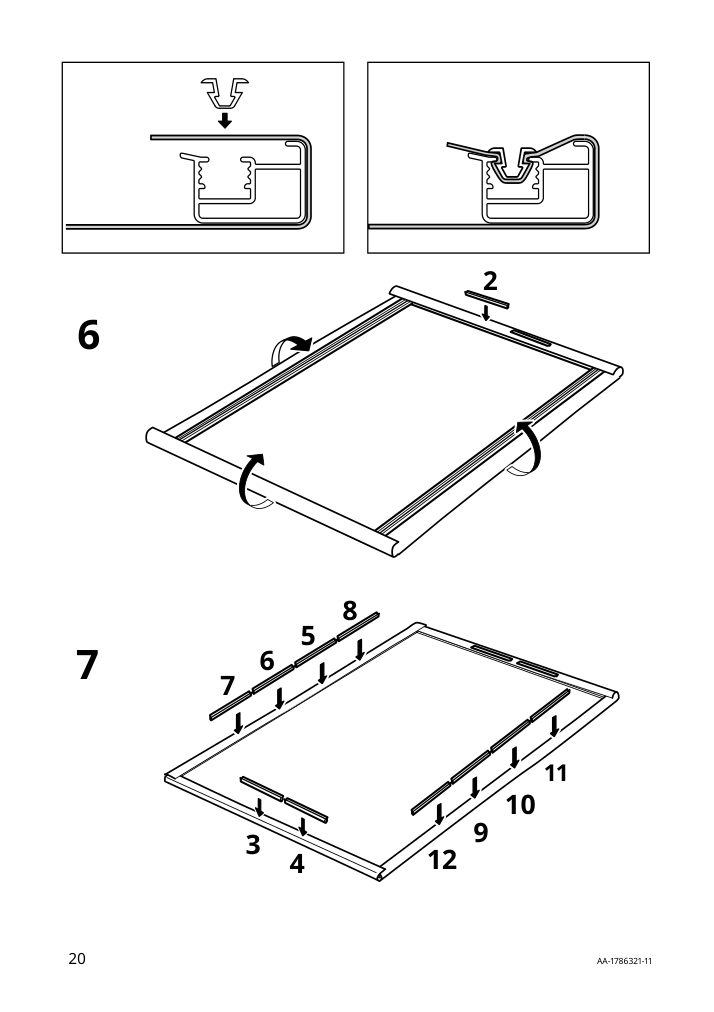 Assembly instructions for IKEA Bjoerksta picture look up | Page 20 - IKEA BJÖRKSTA picture and frame 994.716.14