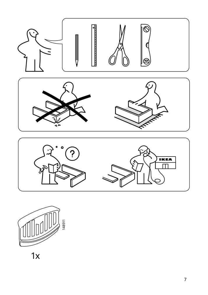 Assembly instructions for IKEA Bjoerksta picture look up | Page 7 - IKEA BJÖRKSTA picture and frame 994.716.14