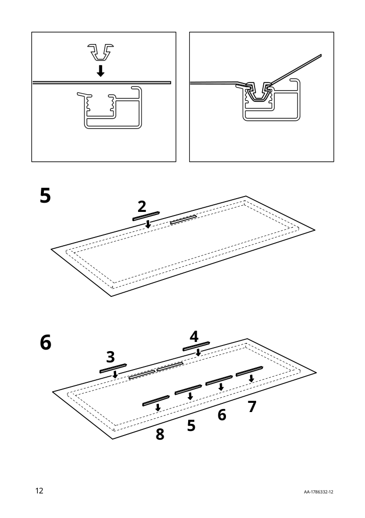 Assembly instructions for IKEA Bjoerksta picture stones | Page 12 - IKEA BJÖRKSTA picture and frame 294.716.03