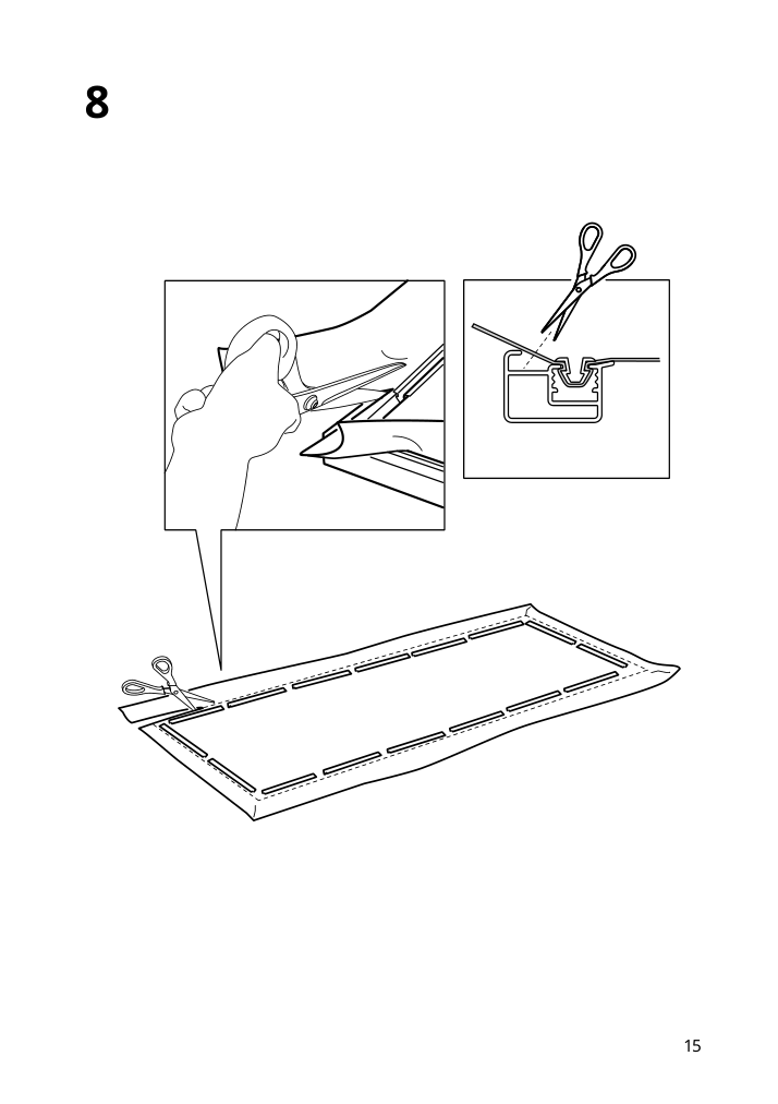 Assembly instructions for IKEA Bjoerksta picture stones | Page 15 - IKEA BJÖRKSTA picture and frame 494.716.02