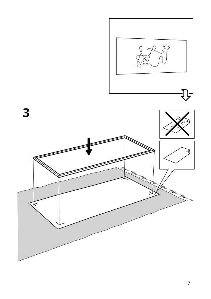 Assembly instructions for IKEA Bjoerksta picture stones | Page 17 - IKEA BJÖRKSTA picture and frame 494.716.02