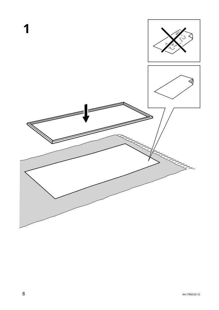 Assembly instructions for IKEA Bjoerksta picture stones | Page 8 - IKEA BJÖRKSTA picture and frame 494.716.02