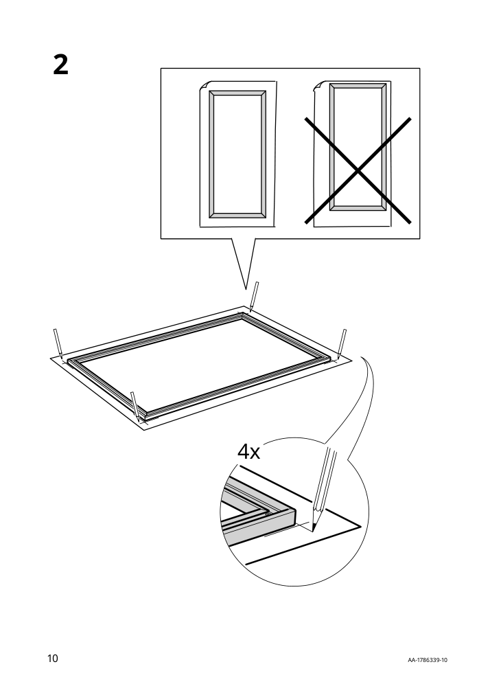 Assembly instructions for IKEA Bjoerksta picture horses at the water s edge | Page 10 - IKEA BJÖRKSTA picture and frame 595.089.02