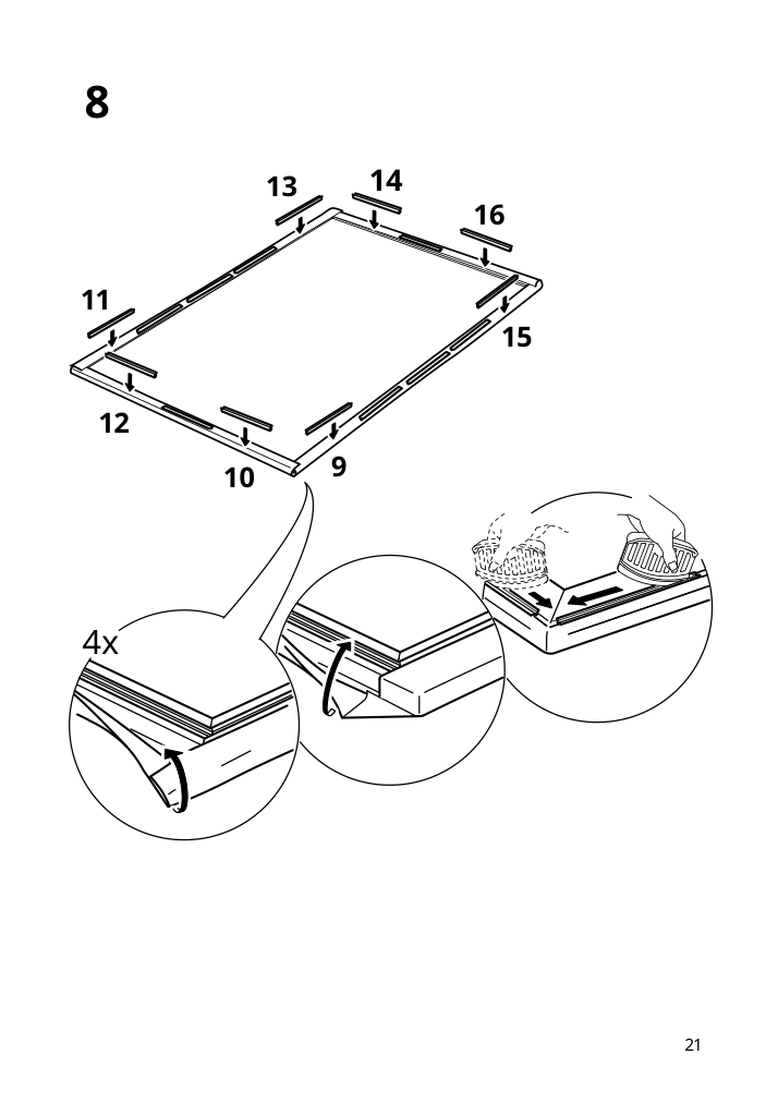 Assembly instructions for IKEA Bjoerksta picture horses at the water s edge | Page 21 - IKEA BJÖRKSTA picture and frame 595.089.02