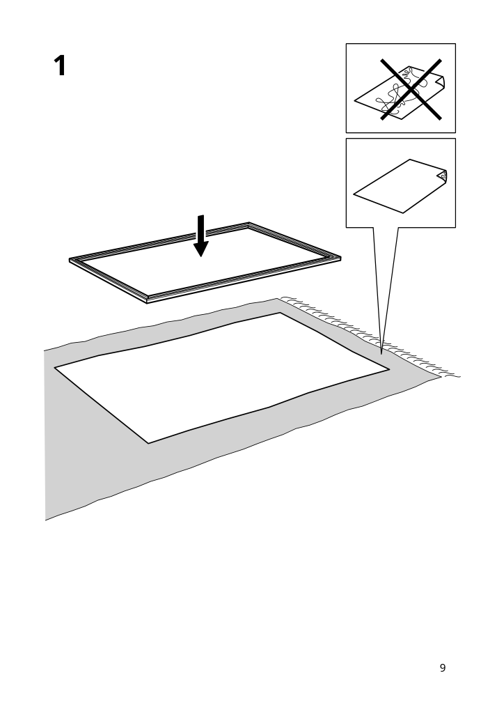 Assembly instructions for IKEA Bjoerksta picture horses at the water s edge | Page 9 - IKEA BJÖRKSTA picture and frame 595.089.02