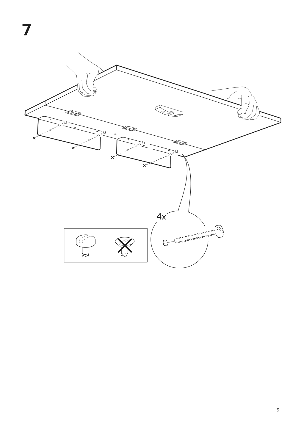 Assembly instructions for IKEA Bjursta wall mounted drop leaf table brown black | Page 9 - IKEA BJURSTA wall-mounted drop-leaf table 802.175.24