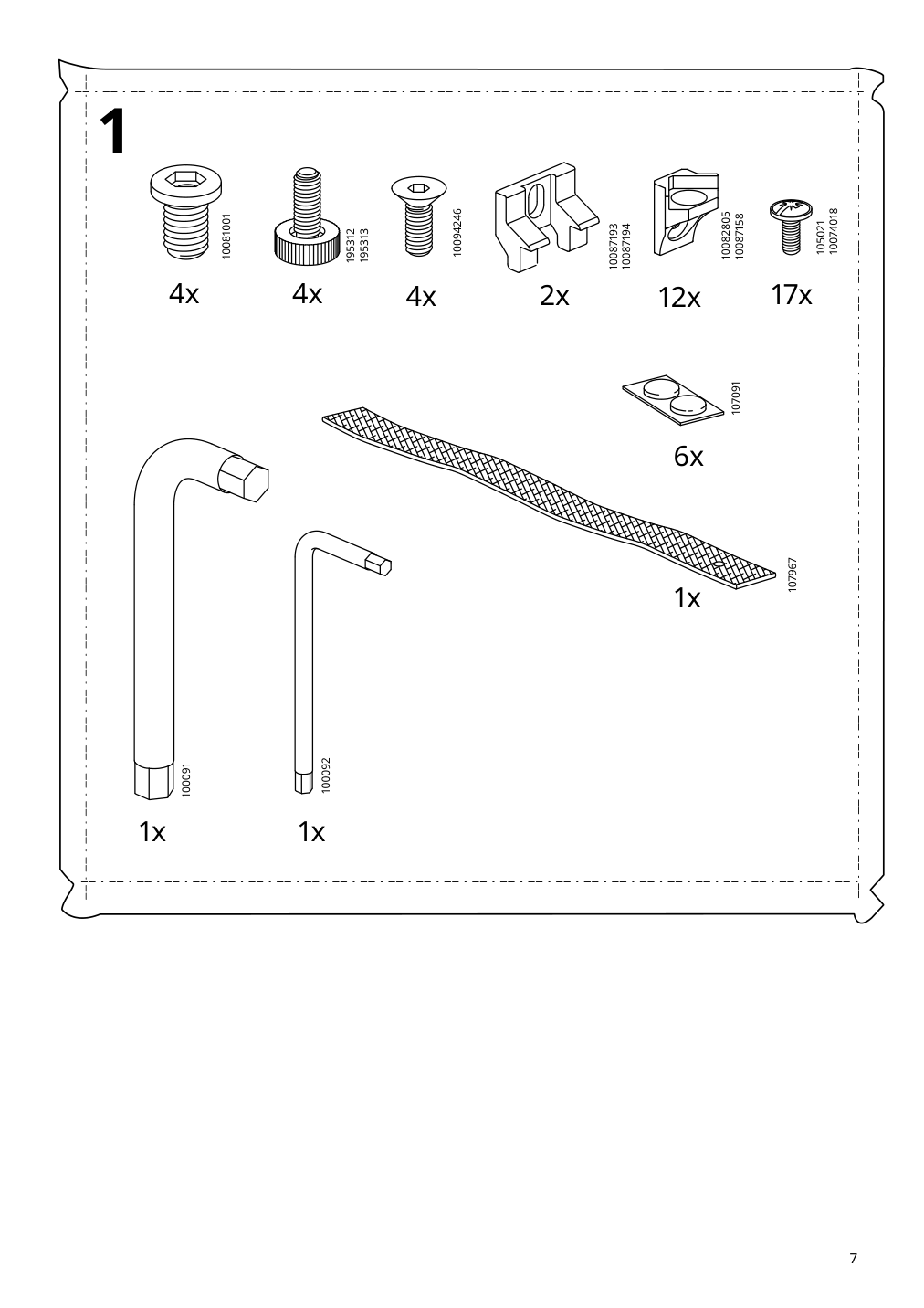 Assembly instructions for IKEA Blaliden glass door cabinet black | Page 7 - IKEA BLÅLIDEN glass-door cabinet 005.205.19