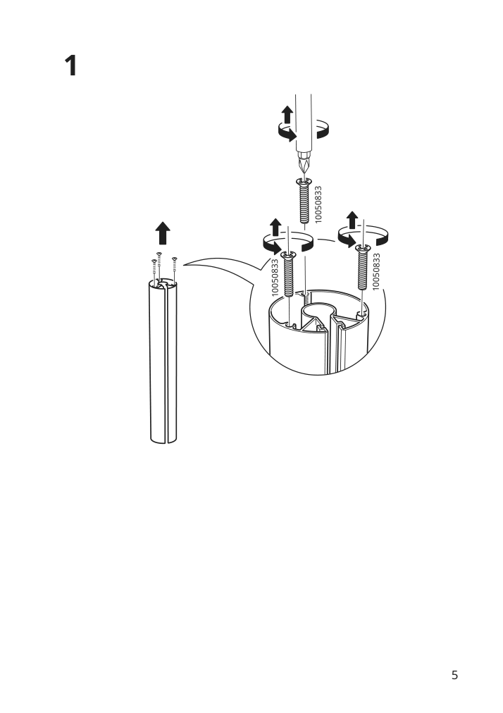 Assembly instructions for IKEA Blasverk table lamp blue | Page 5 - IKEA BLÅSVERK table lamp 605.012.59