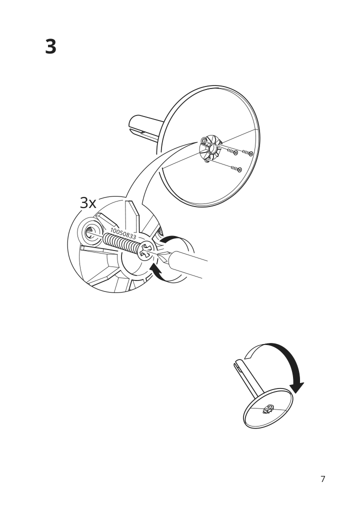 Assembly instructions for IKEA Blasverk table lamp blue | Page 7 - IKEA BLÅSVERK table lamp 605.012.59